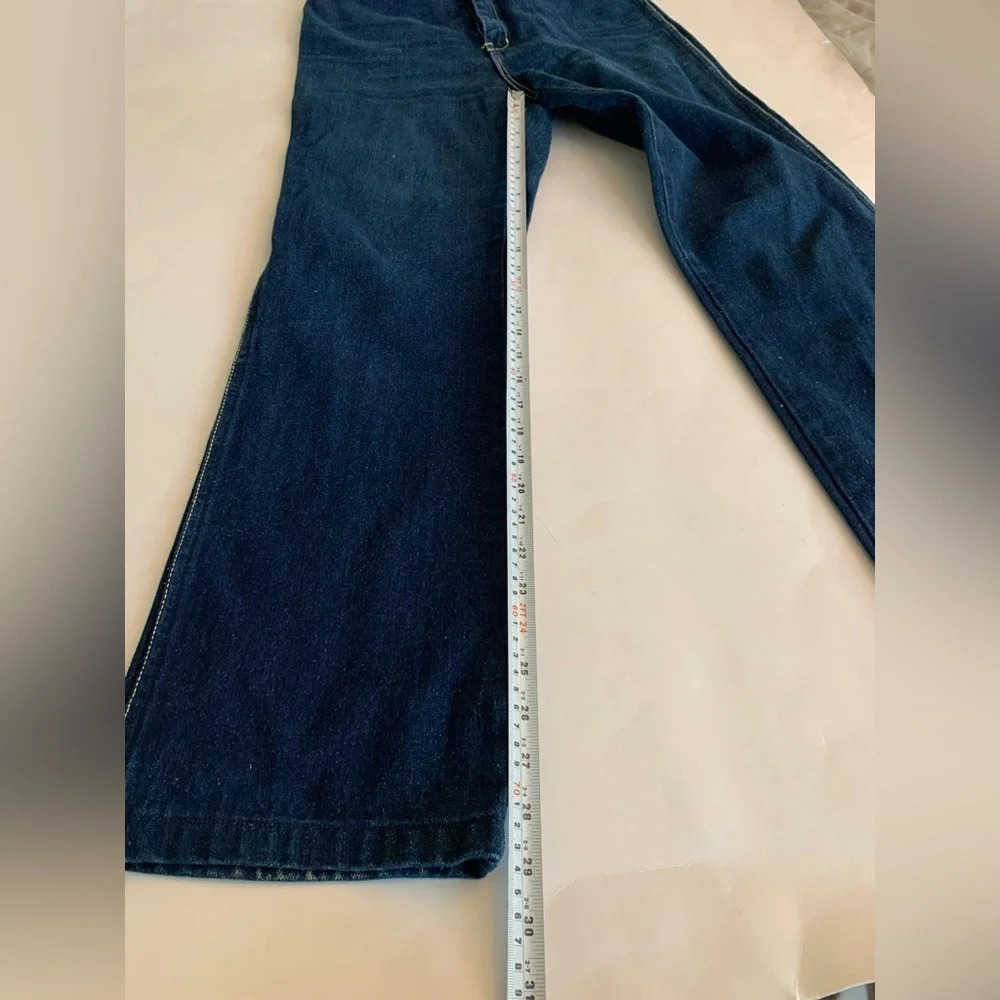 Vintage Givenchy 70's style straight leg high rise jeans. Size 28. - Picture 16 of 17